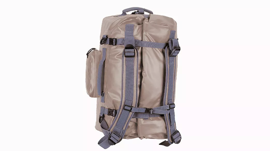 Lassdive Shop - Bossa estanca Zulupack Borneo 45 Litres marró per esports d'aventura 01