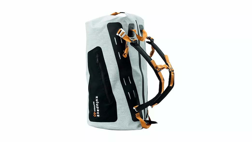 Lassdive Shop - Sac étanche Zulupack Rackham 40 Litres gris pour les sports d'aventure 06