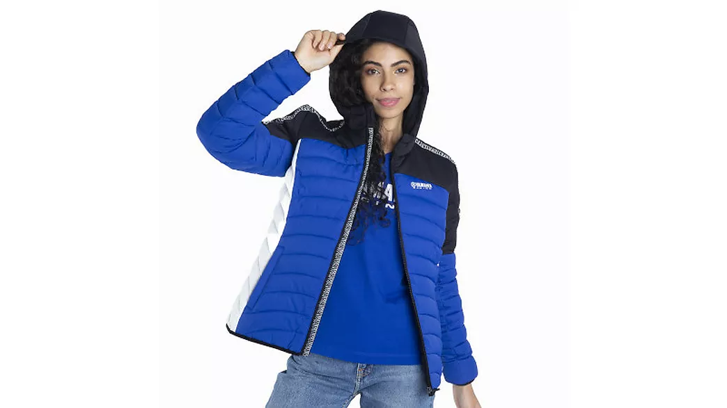 Lassdive Shop - Jacket outdoors Yamaha Paddock Blue woman 06