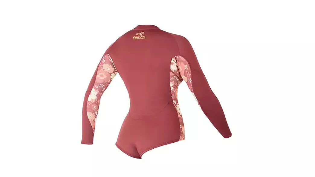 Lassdive Shop - Combinaison Soöruz Divine Body 1/1mm Mini Zip rouge pour femme pour jet ski, surf, wakeboard, wingfoil et sports aquatiques 03